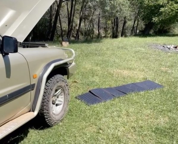 PROJECTA Monocrystalline 12V 180W Folding Solar Panel Kit - Image 5